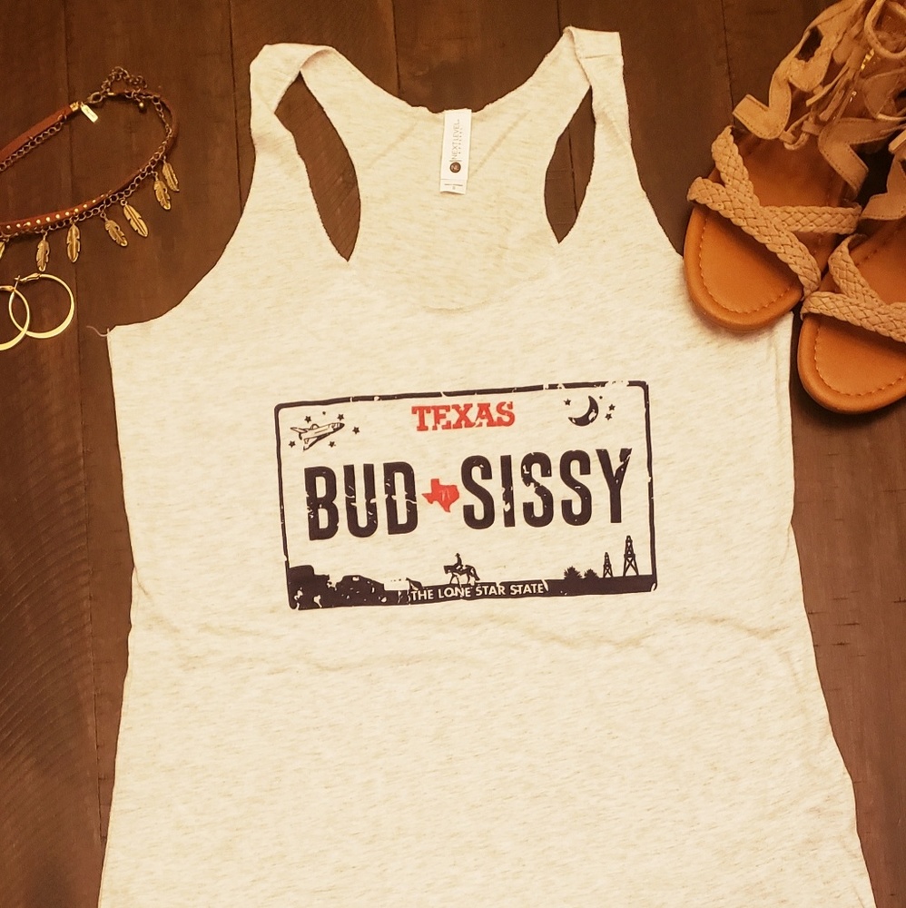 Bud and sissy tank top